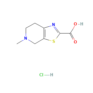 5-Methyl-4,5,6,7-tetrahydro[1,3]thiazolo[5,4-c]pyridine-2-carboxylic acid hydrochloride