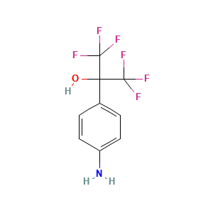 2-(4-Aminophenyl)-1,1,1,3,3,3-hexafluoropropan-2-ol
