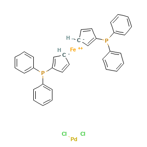 (1,1'-Bis(diphenylphosphino)ferrocene)dichloropalladium