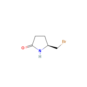 (5S)-5-(Bromomethyl)pyrrolidin-2-one