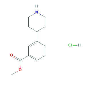 Methyl 3-(piperidin-4-yl)benzoate hydrochloride
