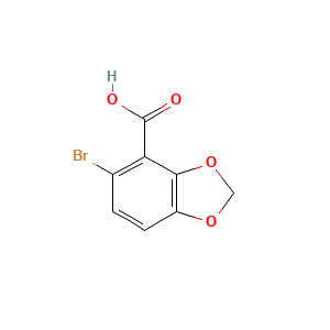 5-Bromobenzo(1,3)dioxole-4-carboxylic acid