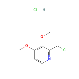 2-Chloromethyl-3,4-dimethoxypyridinium chloride