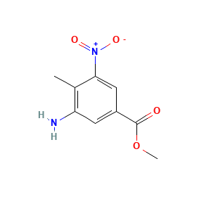 Methyl 3-amino-4-methyl-5-nitrobenzoate