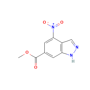 Methyl 4-nitro-1H-indazole-6-carboxylate