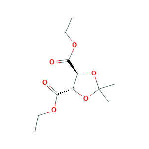 (4S,5S)-Diethyl 2,2-dimethyl-1,3-dioxolane-4,5-dicarboxylate