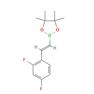 (E)-2-(2,4-Difluorostyryl)-4,4,5,5-tetramethyl-1,3,2-dioxaborolane