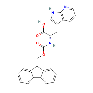 (S)-2-((((9H-Fluoren-9-yl)methoxy)carbonyl)amino)-3-(1H-pyrrolo[2,3-b]pyridin-3-yl)propanoic acid