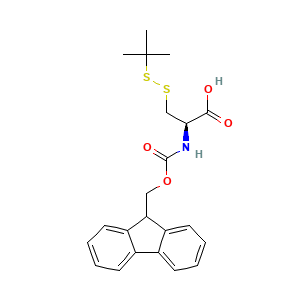 3-((1,1-dimethylethyl)dithio)-N-((9H-fluoren-9-ylmethoxy)carbonyl)-L-alanine