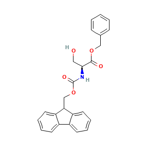 N-((9H-Fluoren-9-ylmethoxy)carbonyl)-L-serine phenylmethyl ester