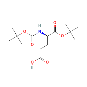 (4R)-5-(tert-butoxy)-4-{[(tert-butoxy)carbonyl]amino}-5-oxopentanoic acid