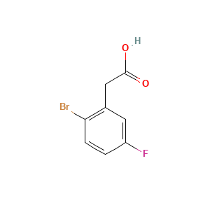 2-(2-Bromo-5-fluorophenyl)acetic acid