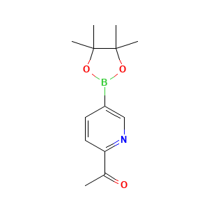 1-[5-(4,4,5,5-Tetramethyl-1,3,2-dioxaborolan-2-yl)pyridin-2-yl]ethan-1-one