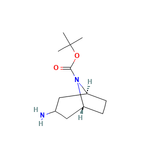 rac-tert-butyl (1R,3S,5S)-3-amino-8-azabicyclo[3.2.1]octane-8-carboxylate