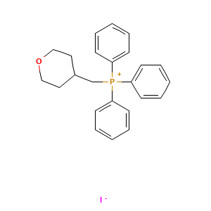 Triphenyl[(tetrahydro-2H-pyran-4-yl)methyl]phosphonium iodide