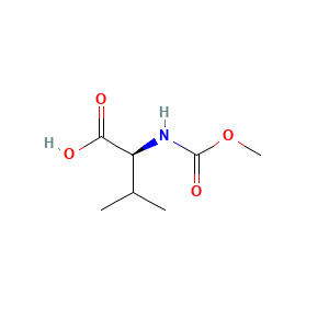 (2S)-2-((methoxycarbonyl)amino)-3-methylbutanoic acid
