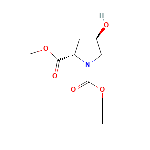 (2S,4R)-4-Hydroxypyrrolidine-1,2-dicarboxylic acid 1-tert-butyl ester 2-methyl ester