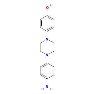 4-[4-(4-Aminophenyl)piperazin-1-yl]phenol