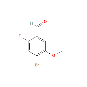 4-Bromo-2-fluoro-5-methoxybenzaldehyde