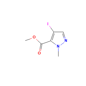 Methyl 4-iodo-1-methyl-1H-pyrazole-5-carboxylate