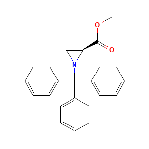 (S)-Methyl 1-tritylaziridine-2-carboxylate