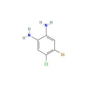 4-Bromo-5-chlorobenzene-1,2-diamine