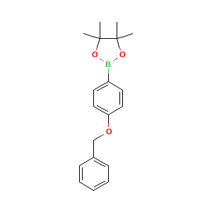 4,4,5,5-Tetramethyl-2-(4-(phenylmethoxy)phenyl)-1,3,2-dioxaborolane