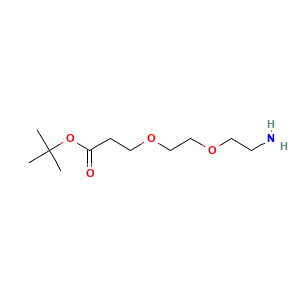 3-(2-(2-Aminoethoxy)ethoxy)propanoic acid t-butyl ester