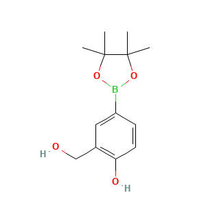 2-(Hydroxymethyl)-4-(4,4,5,5-tetramethyl-1,3,2-dioxaborolan-2-yl)phenol