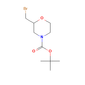 tert-Butyl 2-(bromomethyl)morpholine-4-carboxylate