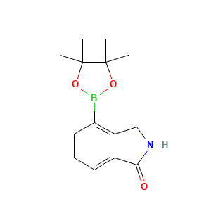4-(4,4,5,5-tetramethyl-1,3,2-dioxaborolan-2-yl)-2,3-dihydro-1H-isoindol-1-one