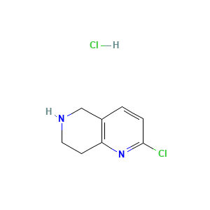 2-Chloro-5,6,7,8-tetrahydro-1,6-naphthyridine hydrochloride
