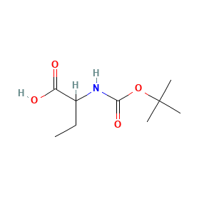 2-(((Tert-butoxy)carbonyl)amino)butanoic acid