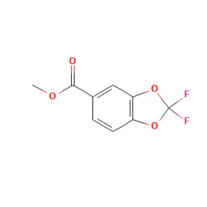 1,3-Benzodioxole-5-carboxylic acid, 2,2-difluoro-, methyl ester