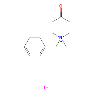 1-Benzyl-1-methyl-4-oxopiperidinium iodide