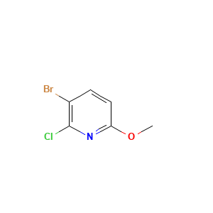 3-Bromo-2-chloro-6-methoxypyridine