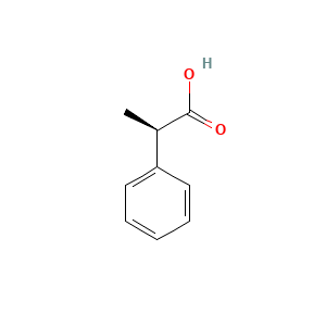 2-Phenylpropionic acid, (-)-