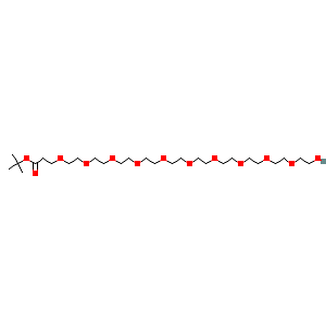 Hydroxy-PEG10-t-butyl ester