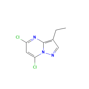 5,7-Dichloro-3-ethylpyrazolo(1,5-a)pyrimidine