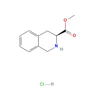 methyl (3S)-1,2,3,4-tetrahydroisoquinoline-3-carboxylate hydrochloride