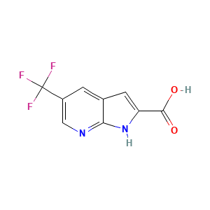 5-(trifluoromethyl)-1H-pyrrolo(2,3-b)pyridine-2-carboxylic acid