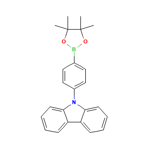 9-(4-(4,4,5,5-tetramethyl-1,3,2-dioxaborolan-2-yl)phenyl)-9H-carbazole