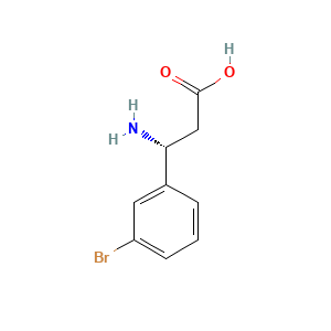 (R)-3-Amino-3-(3-bromophenyl)propanoic acid