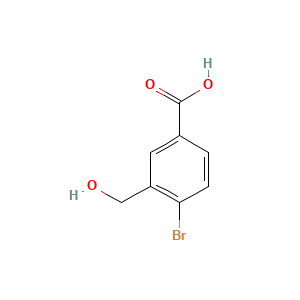 4-Bromo-3-(hydroxymethyl)benzoic acid