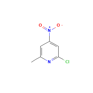 2-Chloro-6-methyl-4-nitropyridine