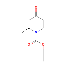 tert-Butyl (2R)-2-methyl-4-oxopiperidine-1-carboxylate