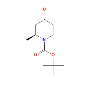 tert-butyl (2S)-2-methyl-4-oxopiperidine-1-carboxylate