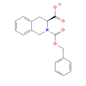 (3S)-2-Carbobenzoxy-1,2,3,4-tetrahydroisoquinoline-3-carboxylic Acid