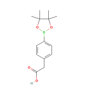 2-(4-(4,4,5,5-Tetramethyl-1,3,2-dioxaborolan-2-yl)phenyl)acetic Acid