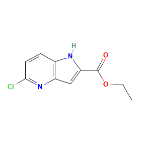 ethyl 5-chloro-1H-pyrrolo[3,2-b]pyridine-2-carboxylate